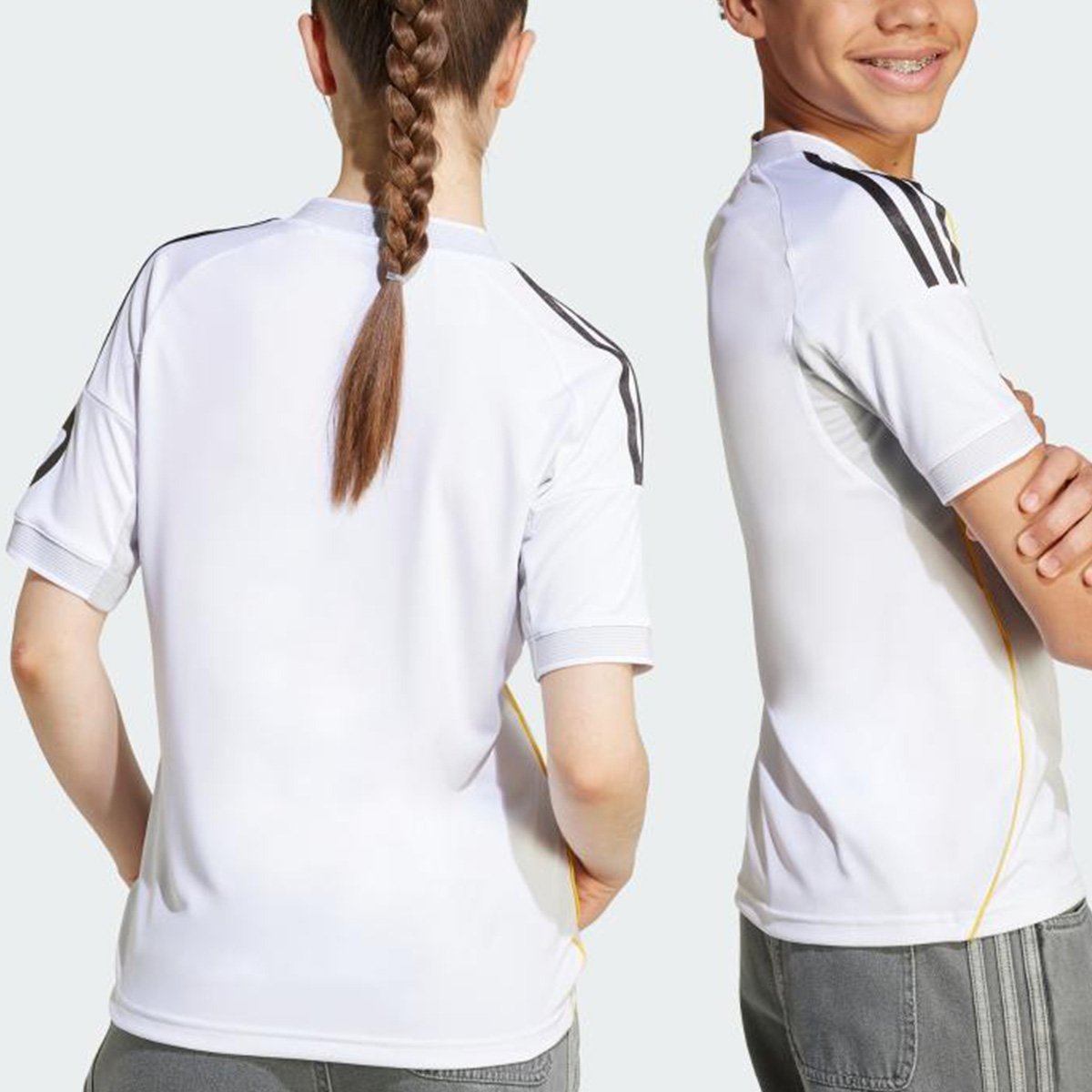 Camisa Real Madrid Infantil Home 25/26 s/n Torcedor Adidas - Tam: 9/10A - 3