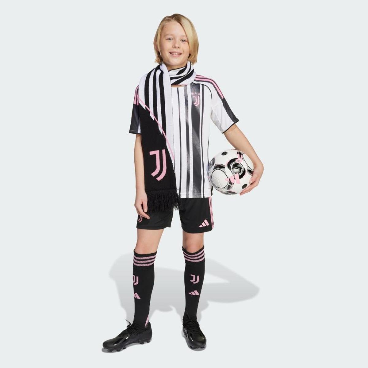 Camisa Infantil Juventus Home 25/26 s/n Torcedor Adidas - Tam: 7/8A - 2