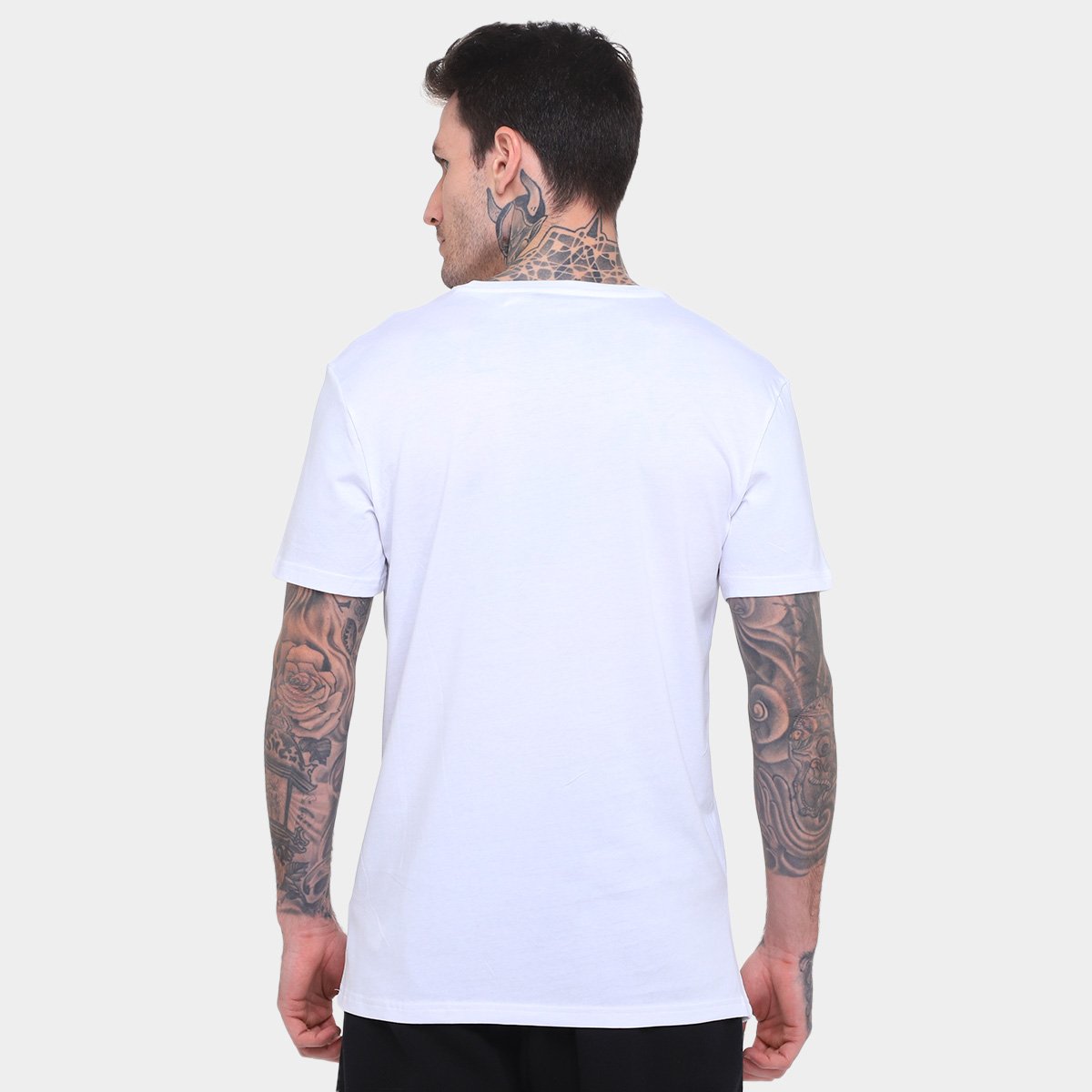 Kit Camiseta Adidas Básicas 3 Peças Masculino - Tam: P - 1