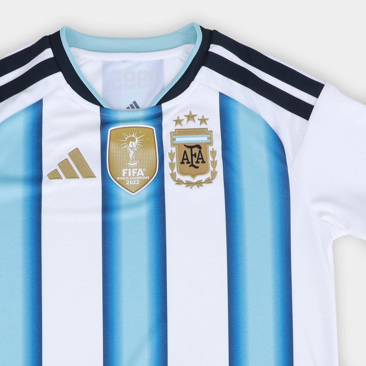 Camisa Seleção Argentina Home Torcedor 2026 s/n Adidas Feminina - Tam: P - 5