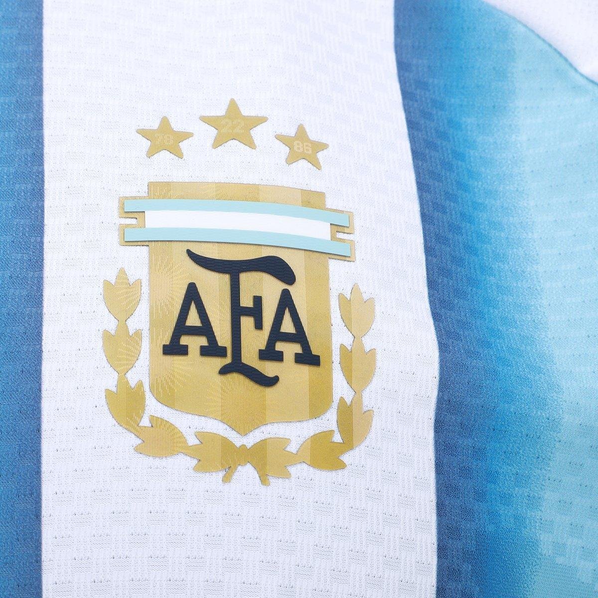 Camisa Seleção Argentina Home Jogador 2026 s/n Adidas Masculina - Tam: P - 3