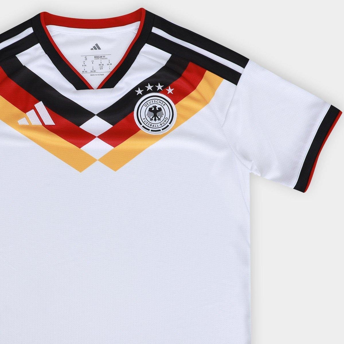 Camisa Seleção Alemanha Home Torcedor 2026 s/n Adidas Feminina - Tam: GG - 5