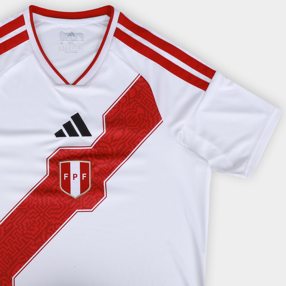 Camisa Seleção Peru Home Torcedor 2026 s/n Adidas Masculina - Tam: P - 5