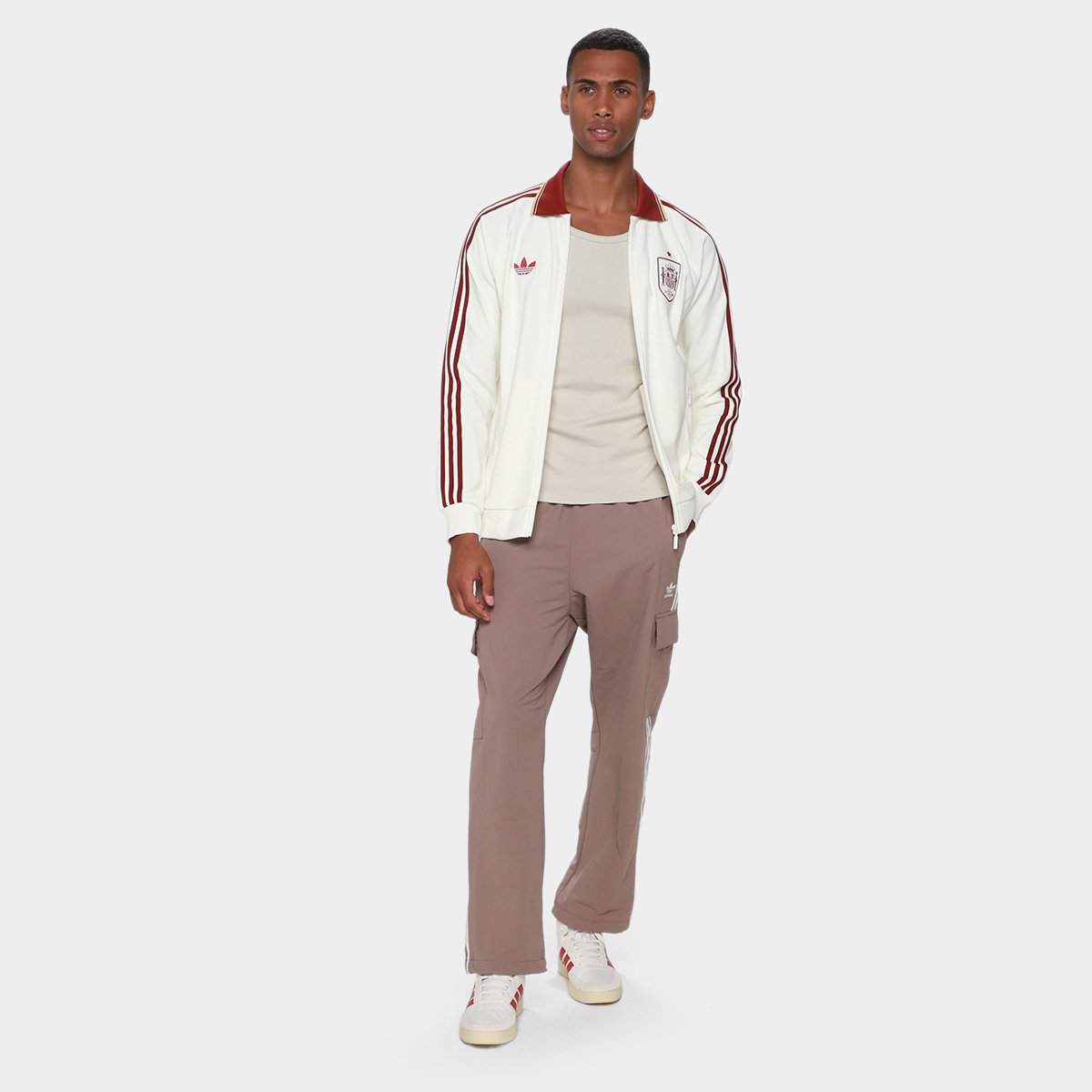 Jaqueta Seleção Espanha Away 2026 Hino Adidas Originals Masculina - Tam: G - 5