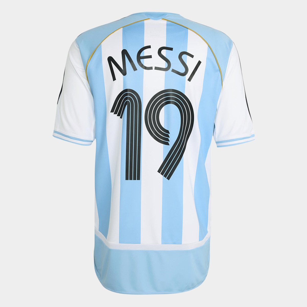 Camisa Seleção Argentina Home 2006 Messi Nº19 Adidas Masculina - Tam: P - 1