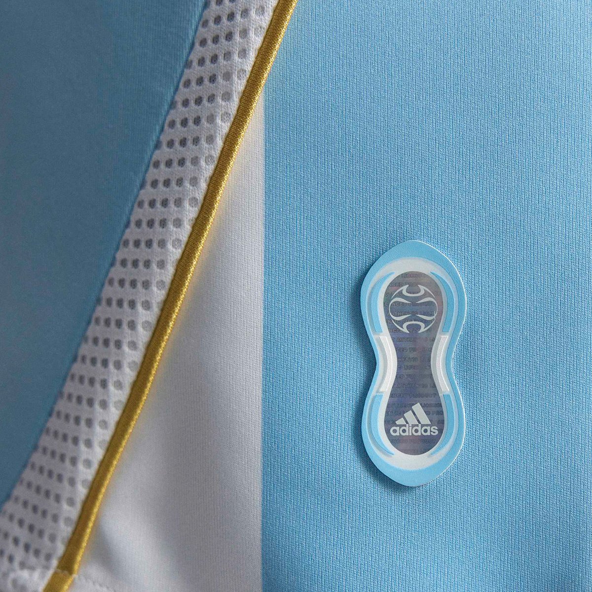 Camisa Seleção Argentina Home 2006 Messi Nº19 Adidas Masculina - Tam: P - 3