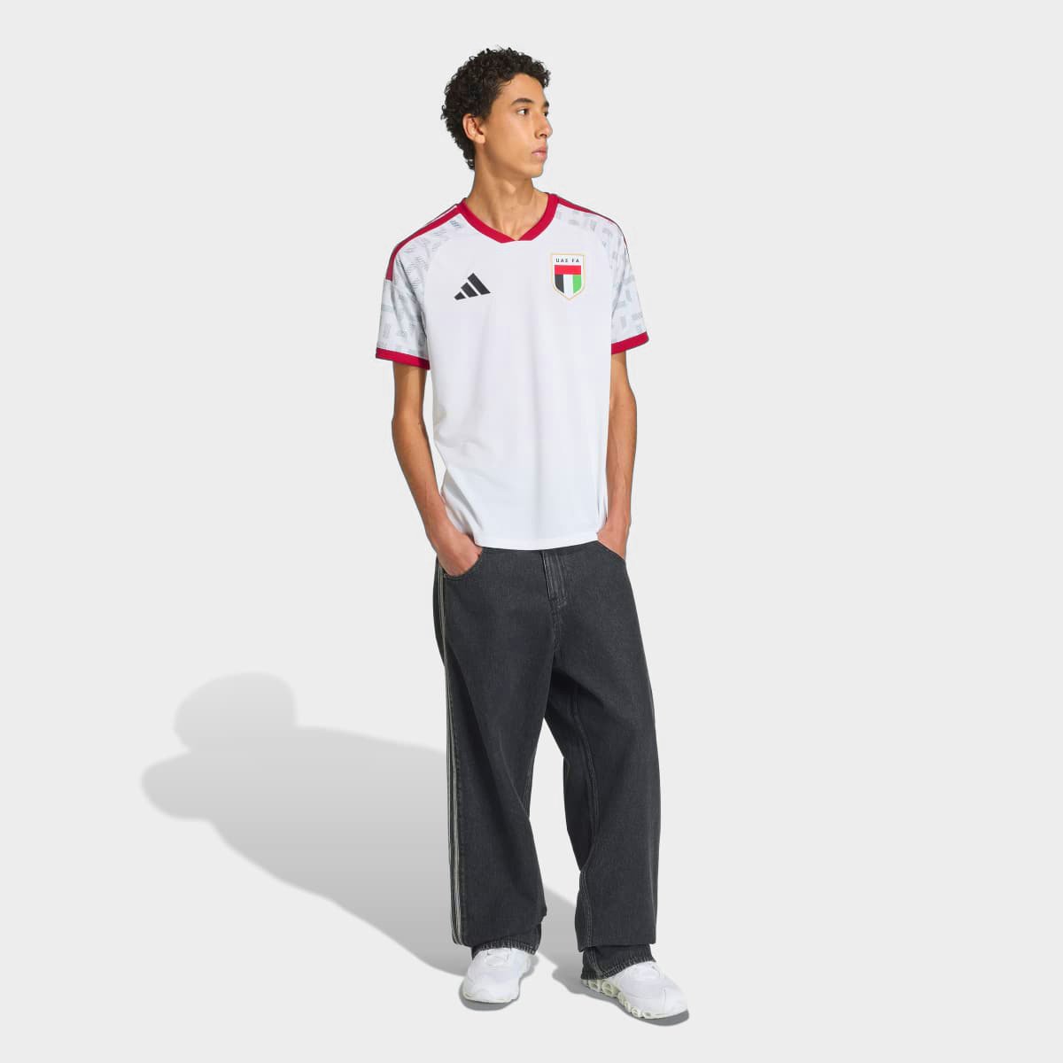 Camisa Seleção Emirados Árabes Unidos Home 26/27 Torcedor Adidas Masculina - Tam: M - 4