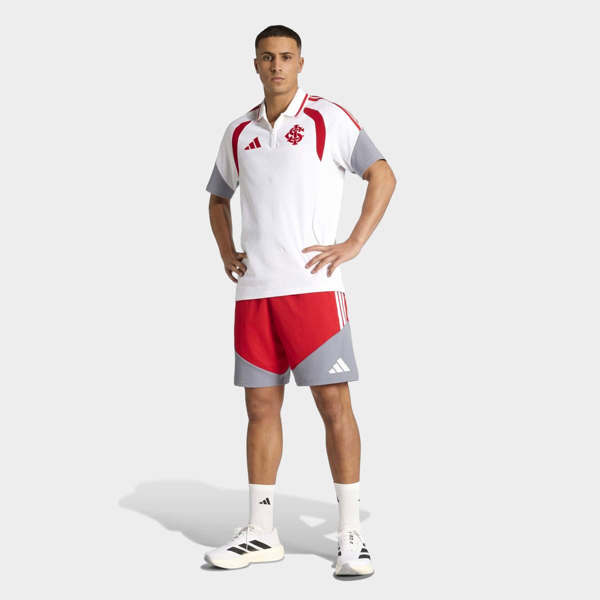 Camisa Polo Internacional 26/27 Viagem Adidas Masculina - Tam: EGG - 4