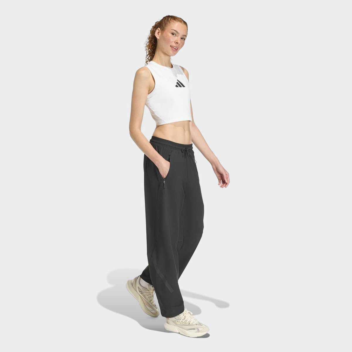 Regata Cropped Adidas Casual Feminina - Tam: P - 4
