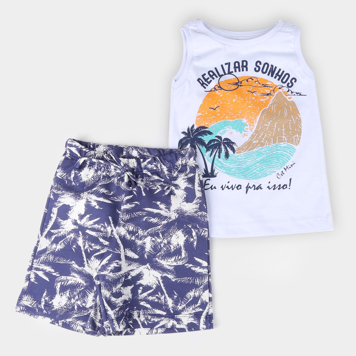 Conjunto Bebê Costão Surf Masculino