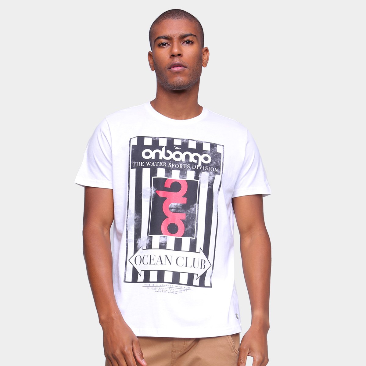 Camiseta Onbongo Estampada Ocean Club Masculina