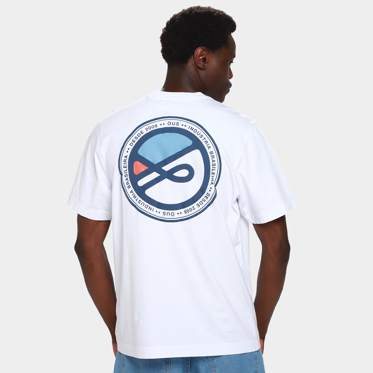 Camiseta Öus Logo Masculina - Tam: P - 1