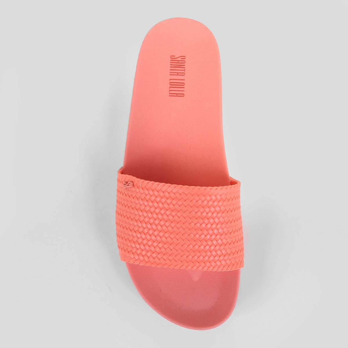Rasteira Santa Lolla Slide Borracha Textura - Tam: 33/34 - 3