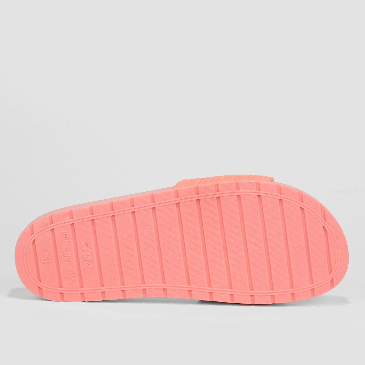 Rasteira Santa Lolla Slide Borracha Textura - Tam: 33/34 - 5