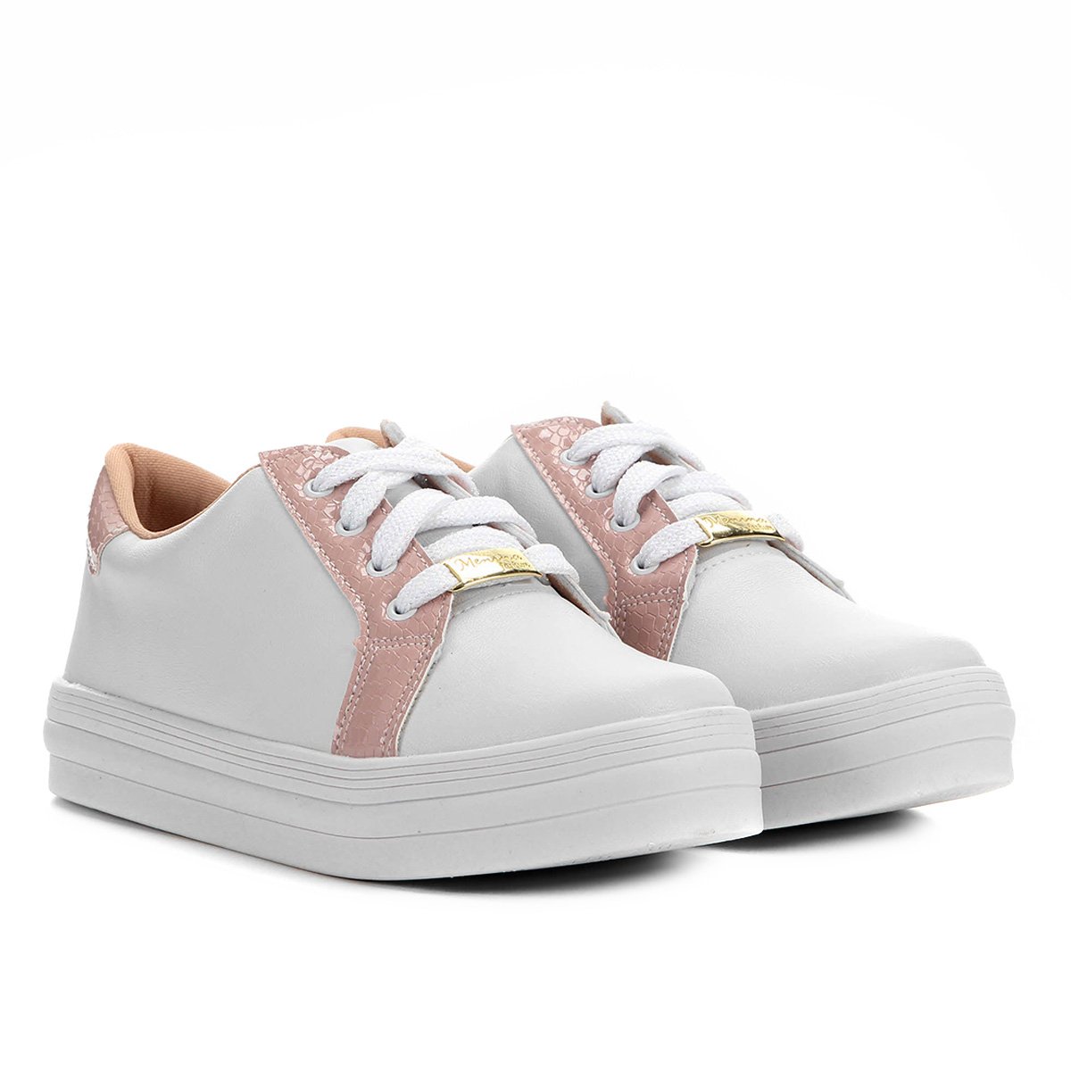 Tênis Infantil Menina Fashion Animal Print Snake Feminino