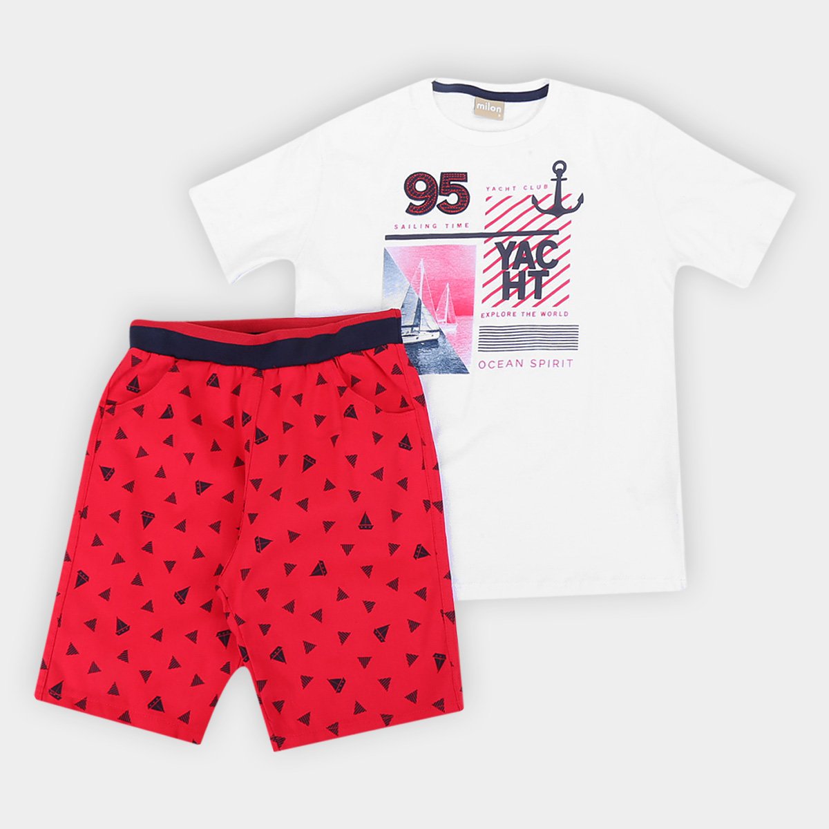 Conjunto Infantil Milon Estampado Masculino