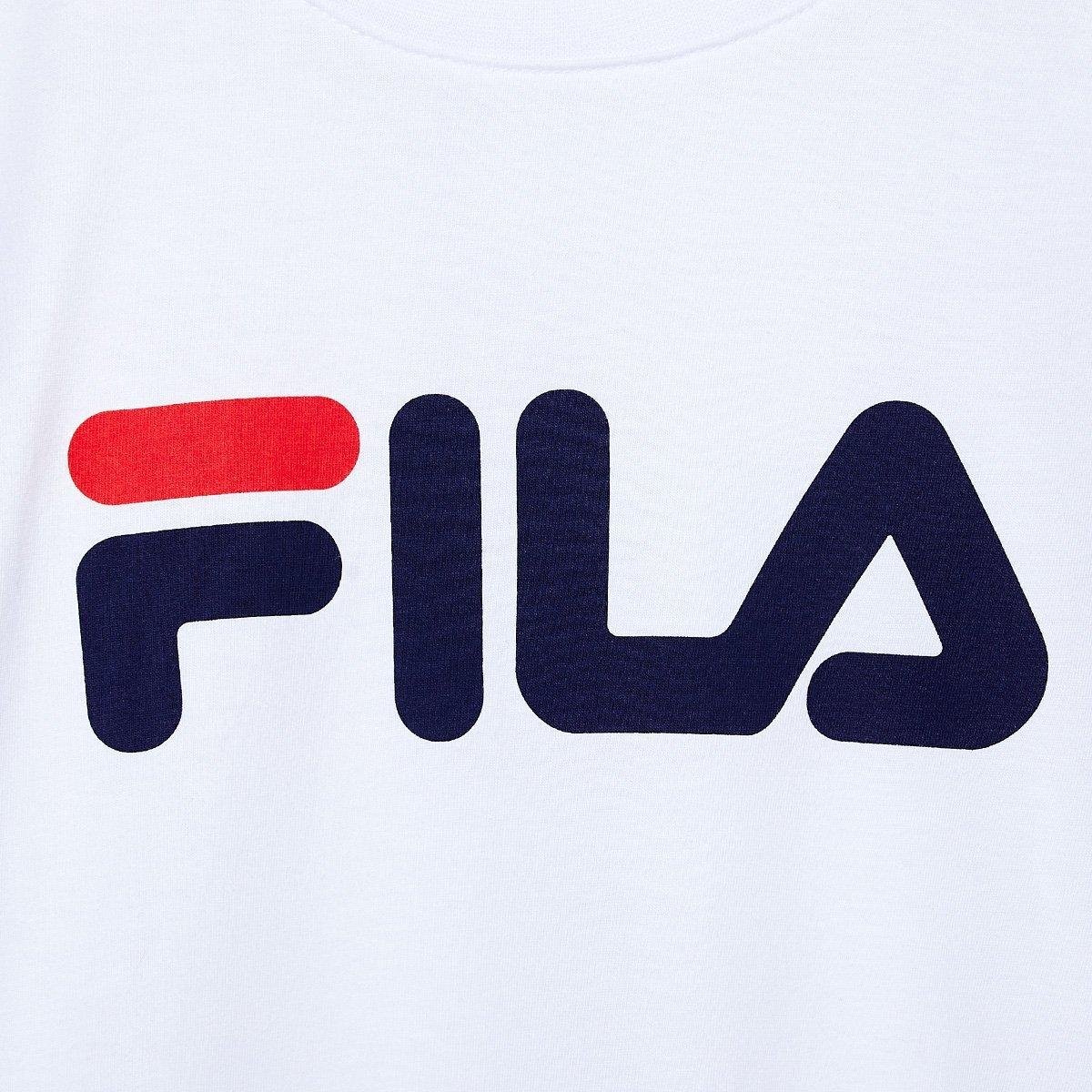 Camiseta Juvenil Fila Letter Premium - Tam: 10A - 1