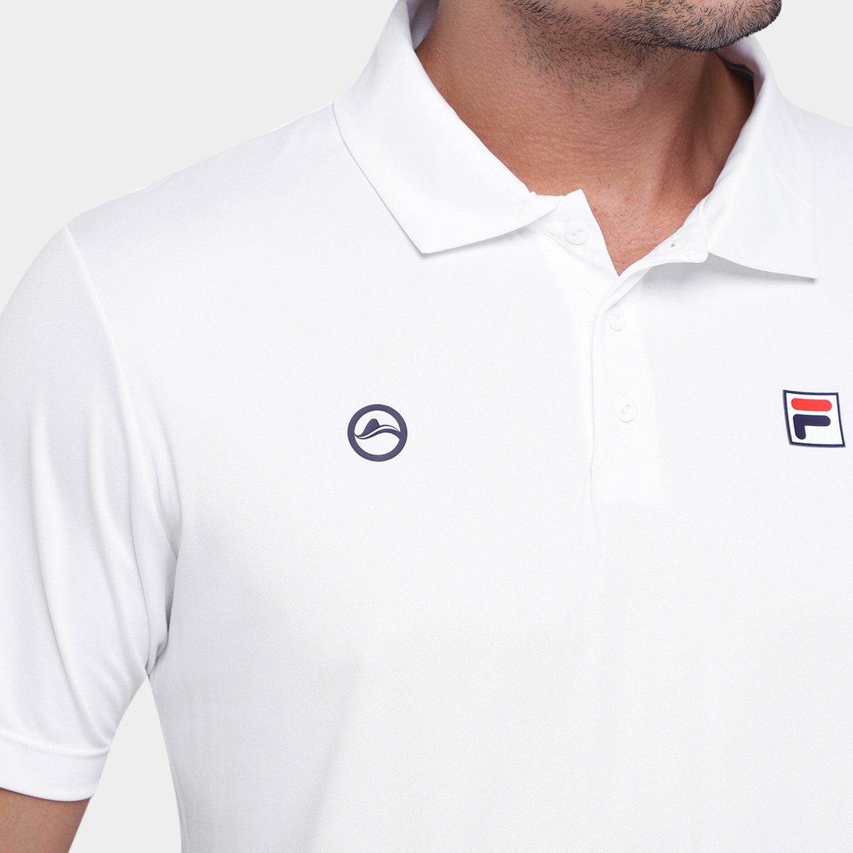 Camisa Polo Fila Player F-Box II Rio Open 25 Masculina - Tam: G - 2