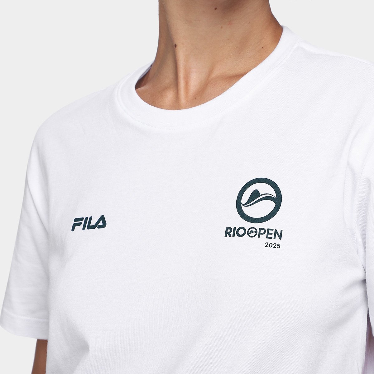 Camiseta Fila Premium Rio Open 25 Feminina - Tam: G - 2