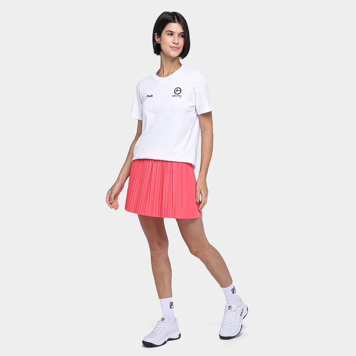Camiseta Fila Premium Rio Open 25 Feminina - Tam: G - 3
