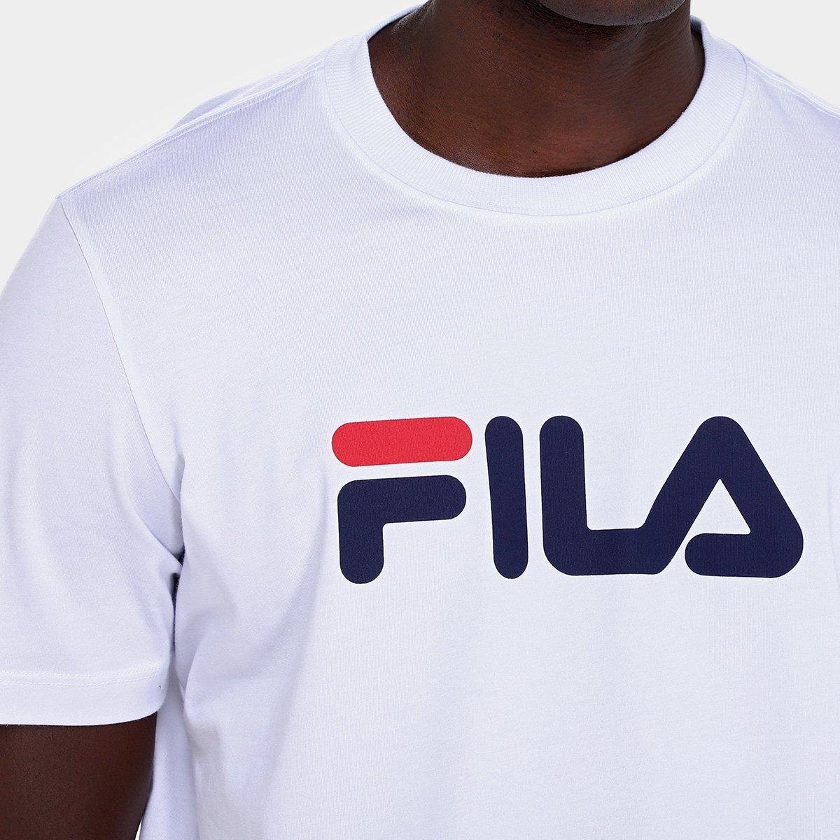 Camiseta Fila Letter Masculina - Tam: G - 2