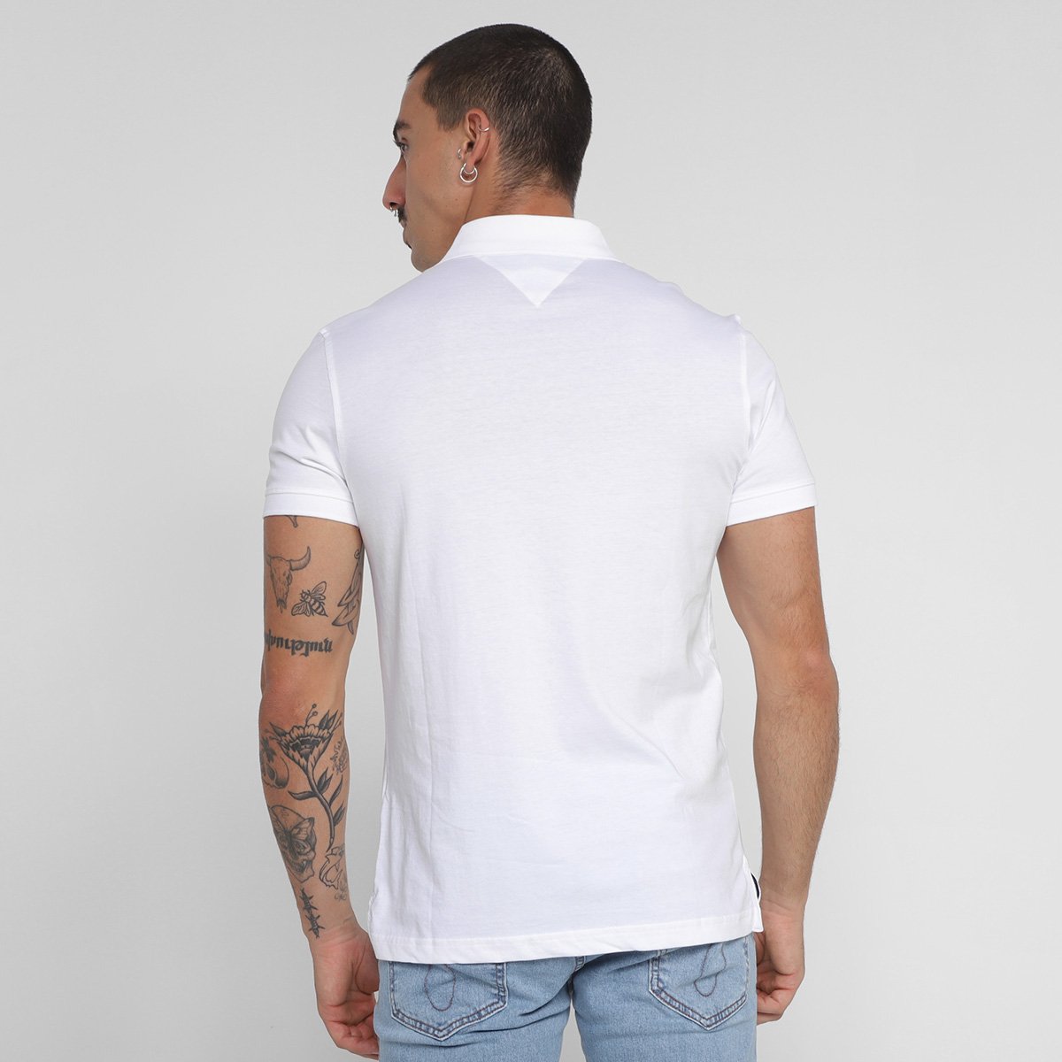 Camisa Polo Tommy Hilfiger Básica Masculina - Tam: GG - 1