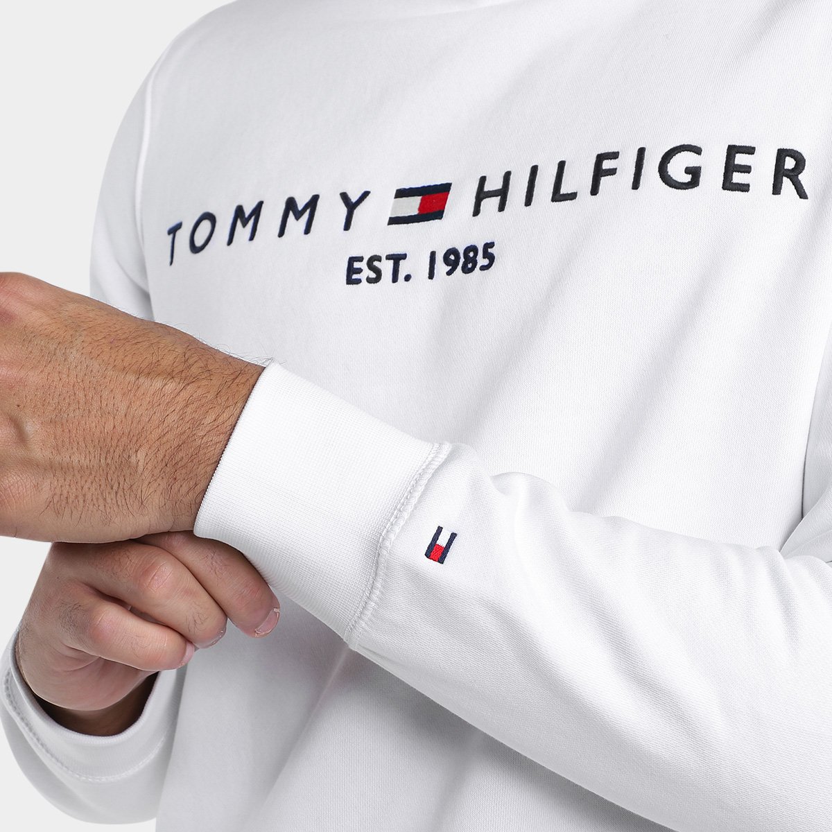 Blusa Moletom Tommy Hilfiger1985 Masculina - Tam: GG - 2