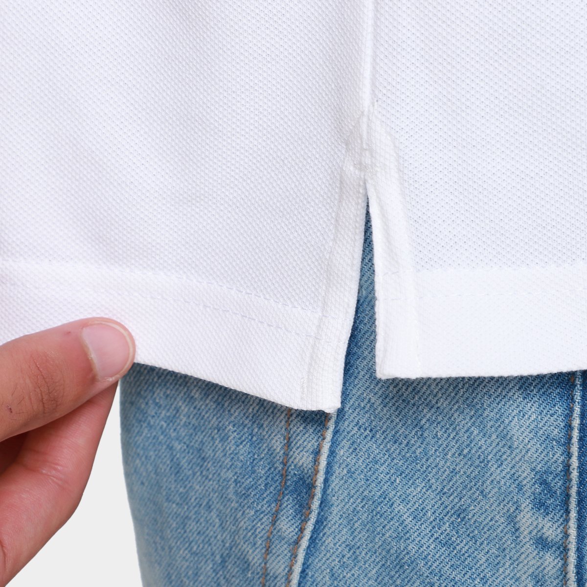 Camisa Polo Tommy Hilfiger Chest Insert Masculina - Tam: G - 4