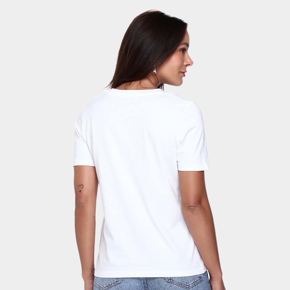 Camiseta Tommy Hilfiger Feminina - Tam: M - 1