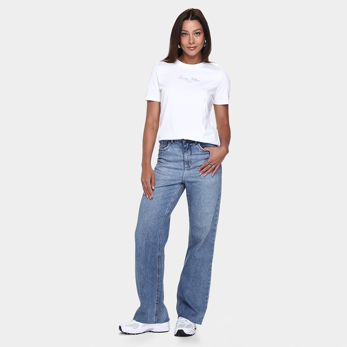 Camiseta Tommy Hilfiger Feminina - Tam: M - 3