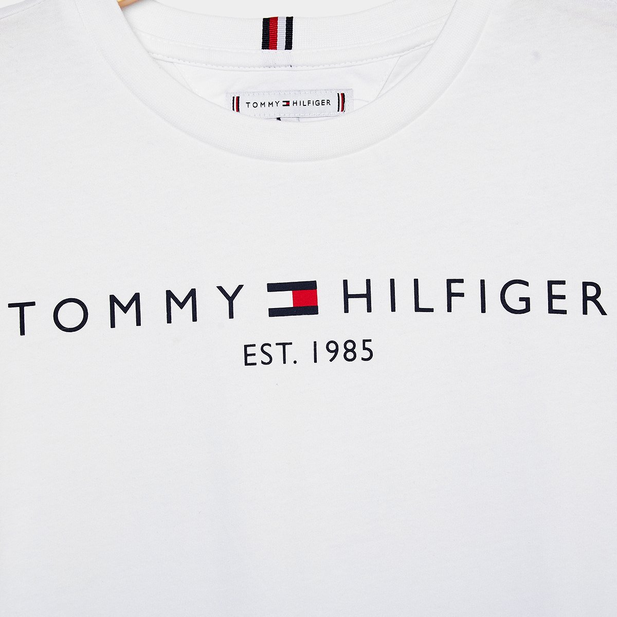 Camiseta Infantil Tommy Hilfiger Essential Menino - Tam: 10A - 1