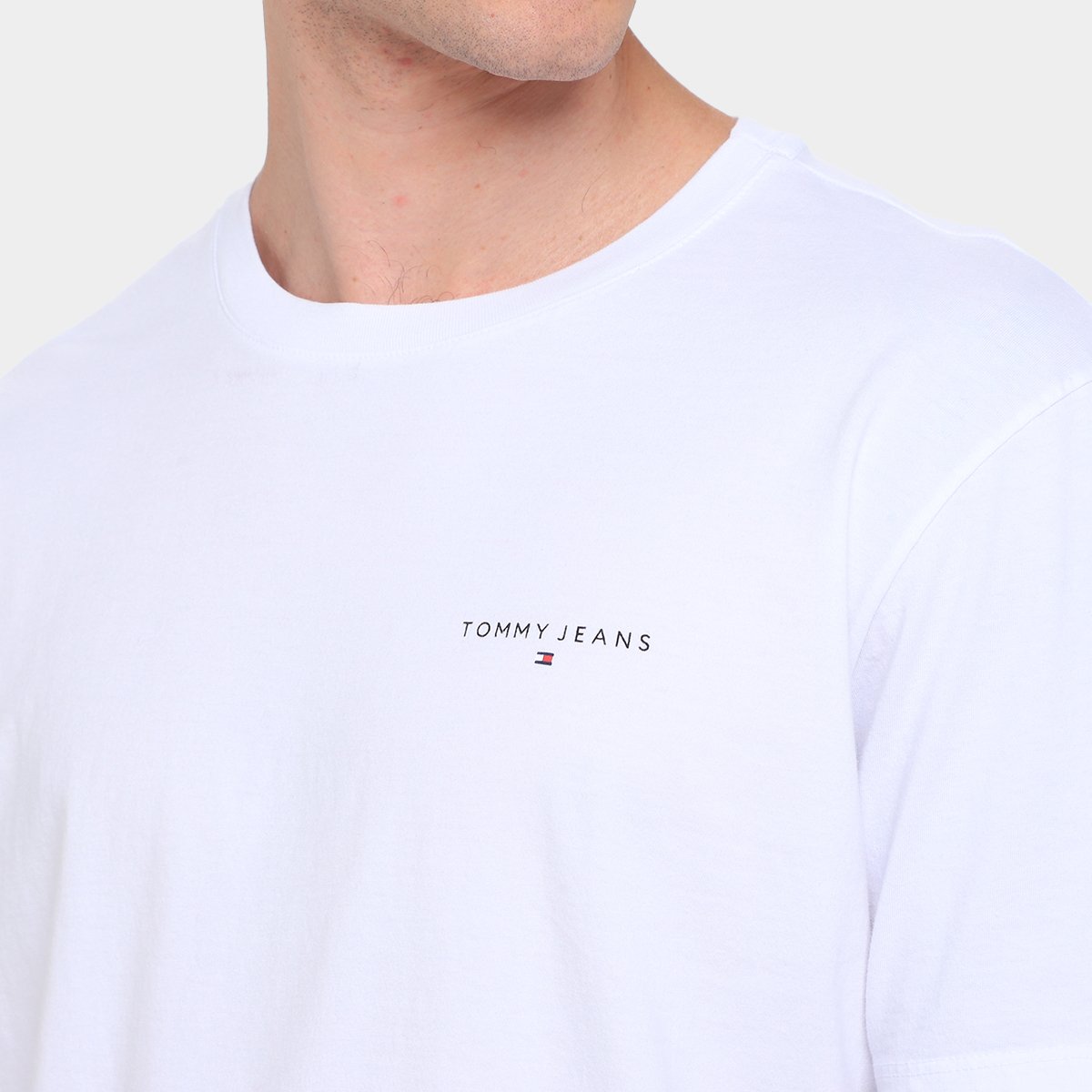 Camiseta Tommy Jeans Chest Masculina - Tam: GG - 2