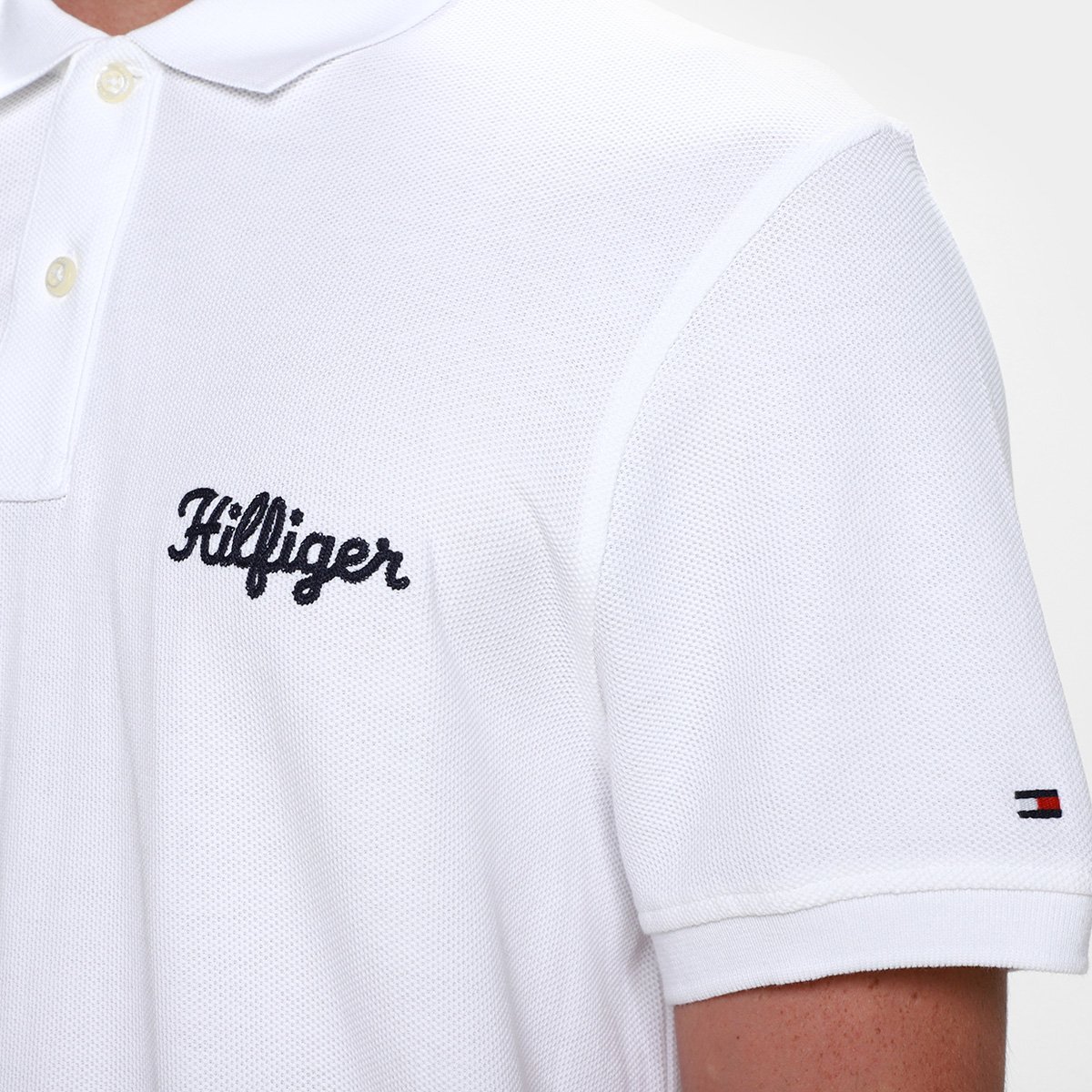 Camisa Polo Tommy Hilfiger Graphic Masculina - Tam: P - 2