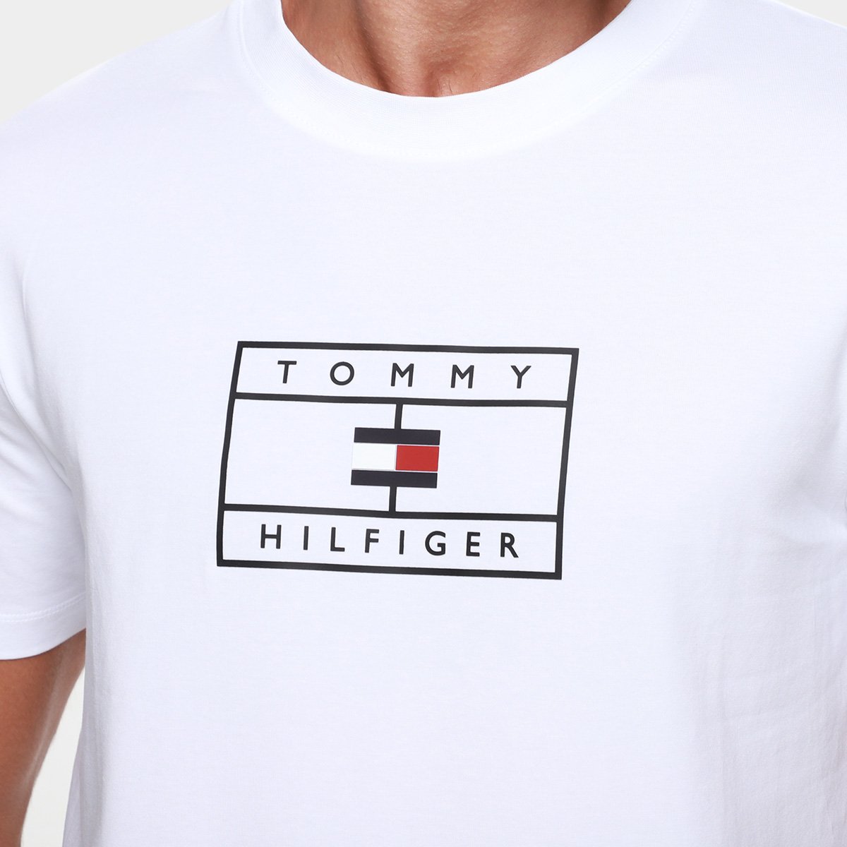 Camiseta Tommy Hilfiger Graphic Masculina - Tam: P - 2