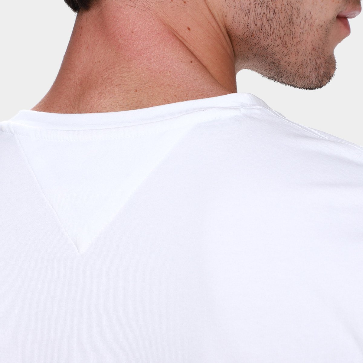 Camiseta Slim Tommy Hilfiger Stretch Fit Masculina - Tam: P - 3