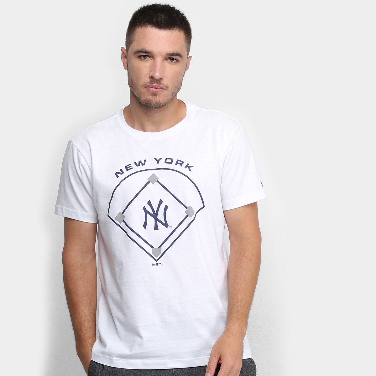 Camiseta New Era MLB New York Yankees Essentials Field Masculina