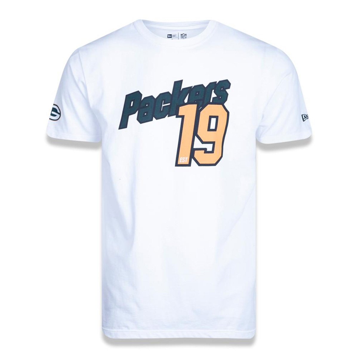 Camiseta NFL Green Bay Packers New Era Core Numbers Masculina