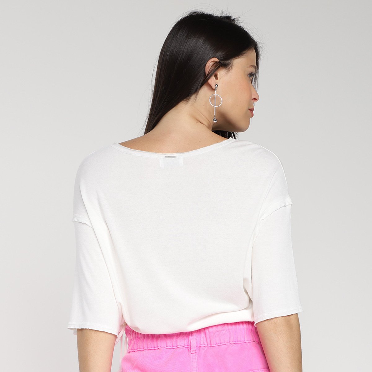 Tshirt My Favorite Thing s Silk Curta Feminina - Tam: EP - 1