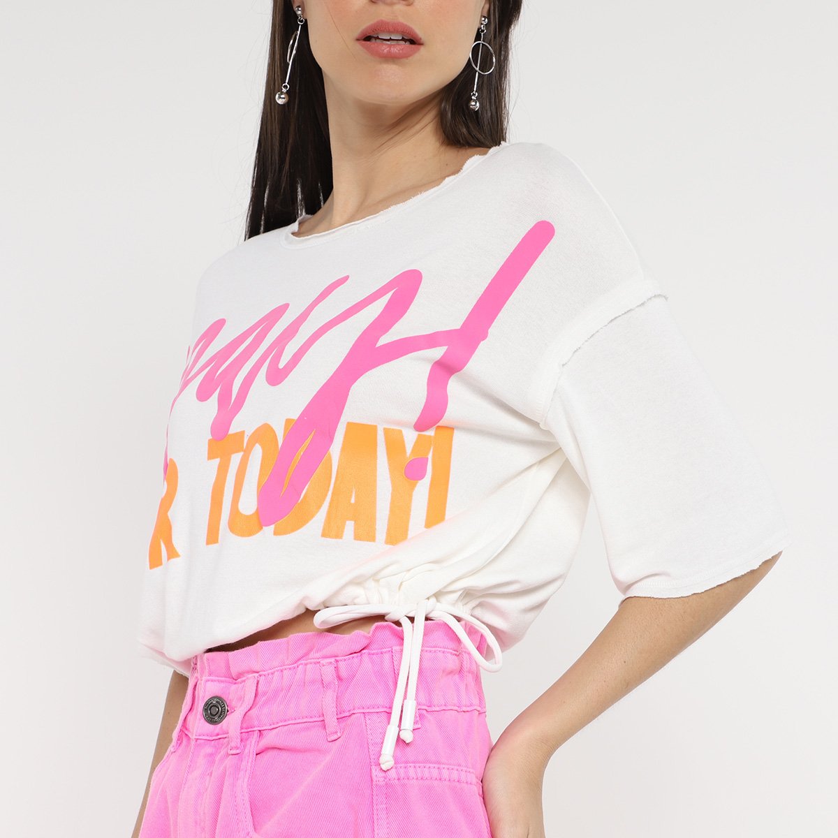 Tshirt My Favorite Thing s Silk Curta Feminina - Tam: EP - 2