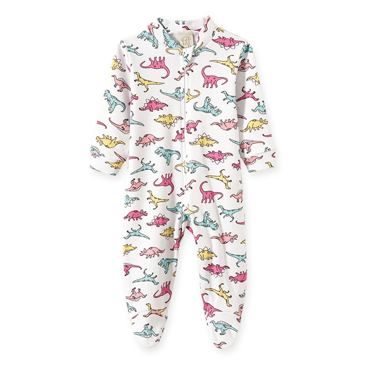 Macacão Longo Bebê Pingo Lelê Suedine Estampado