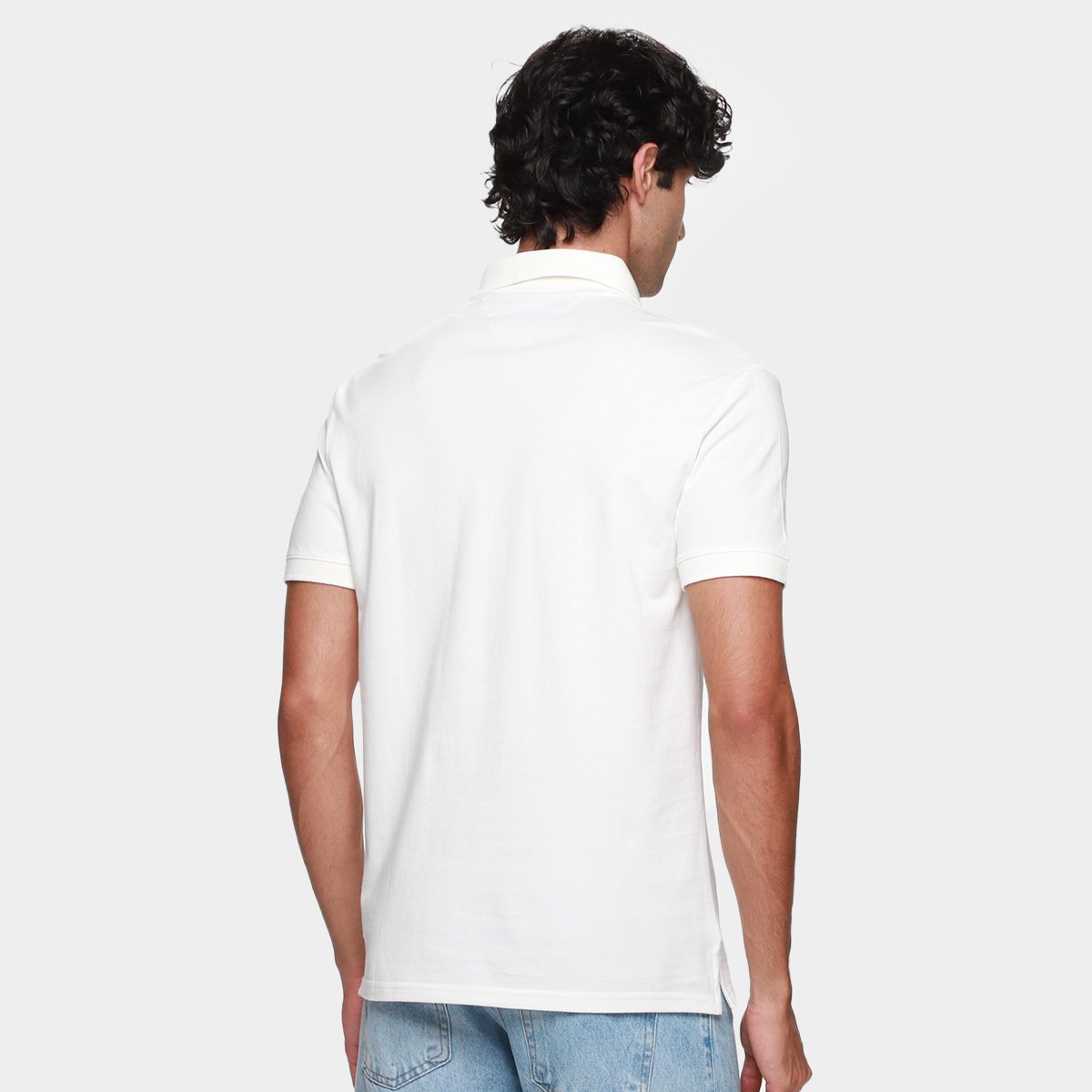 Camisa Polo Tommy Jeans Linear Masculina - Tam: GG - 1