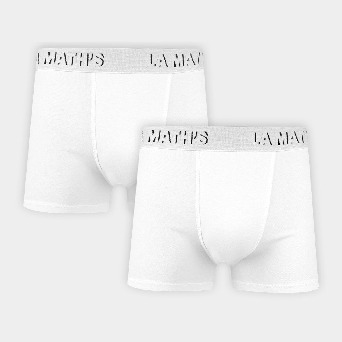 Kit Cueca Boxer La Math's 2 Peças