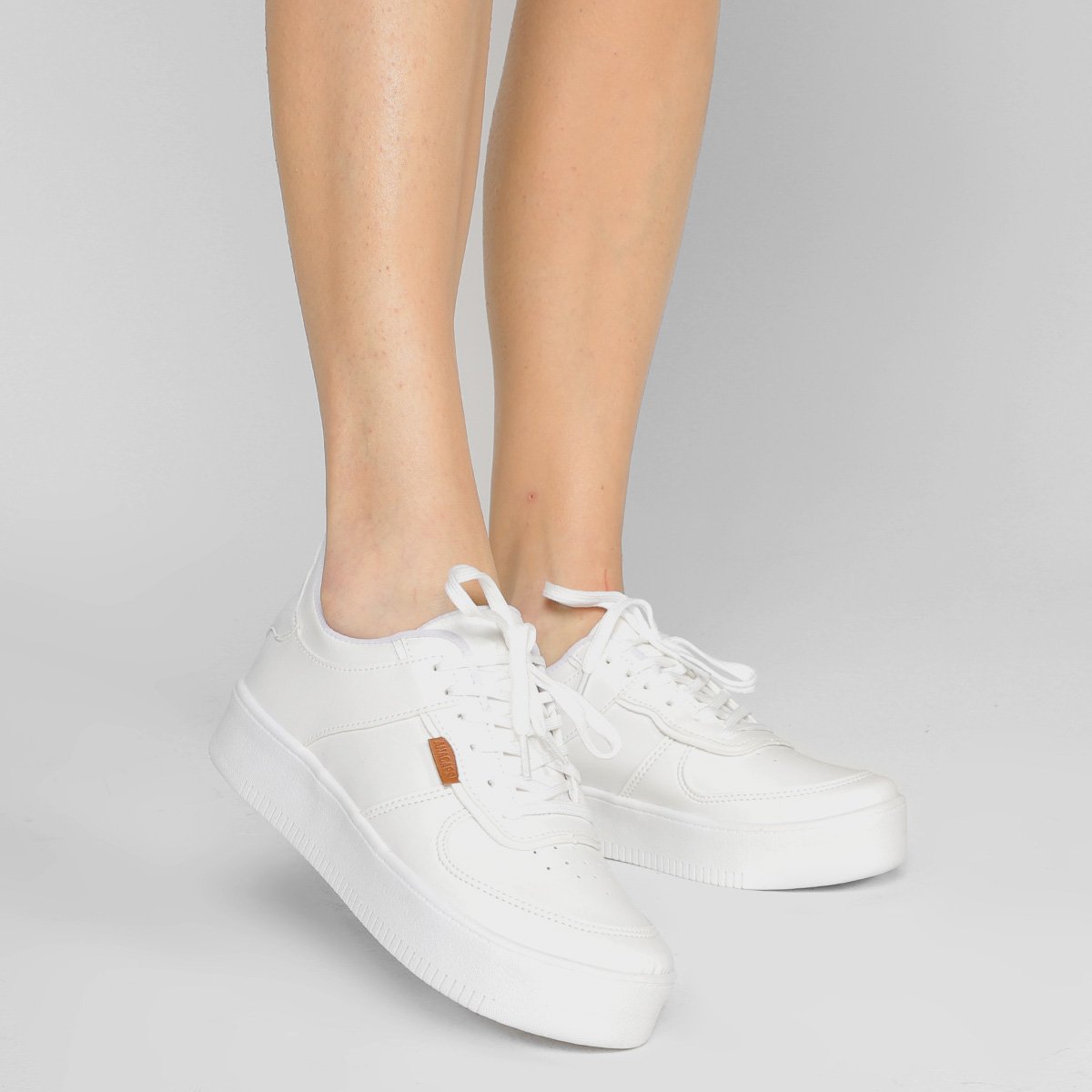 Tênis Anacapri Recortes Flatform Feminino - Tam: 37 - 1
