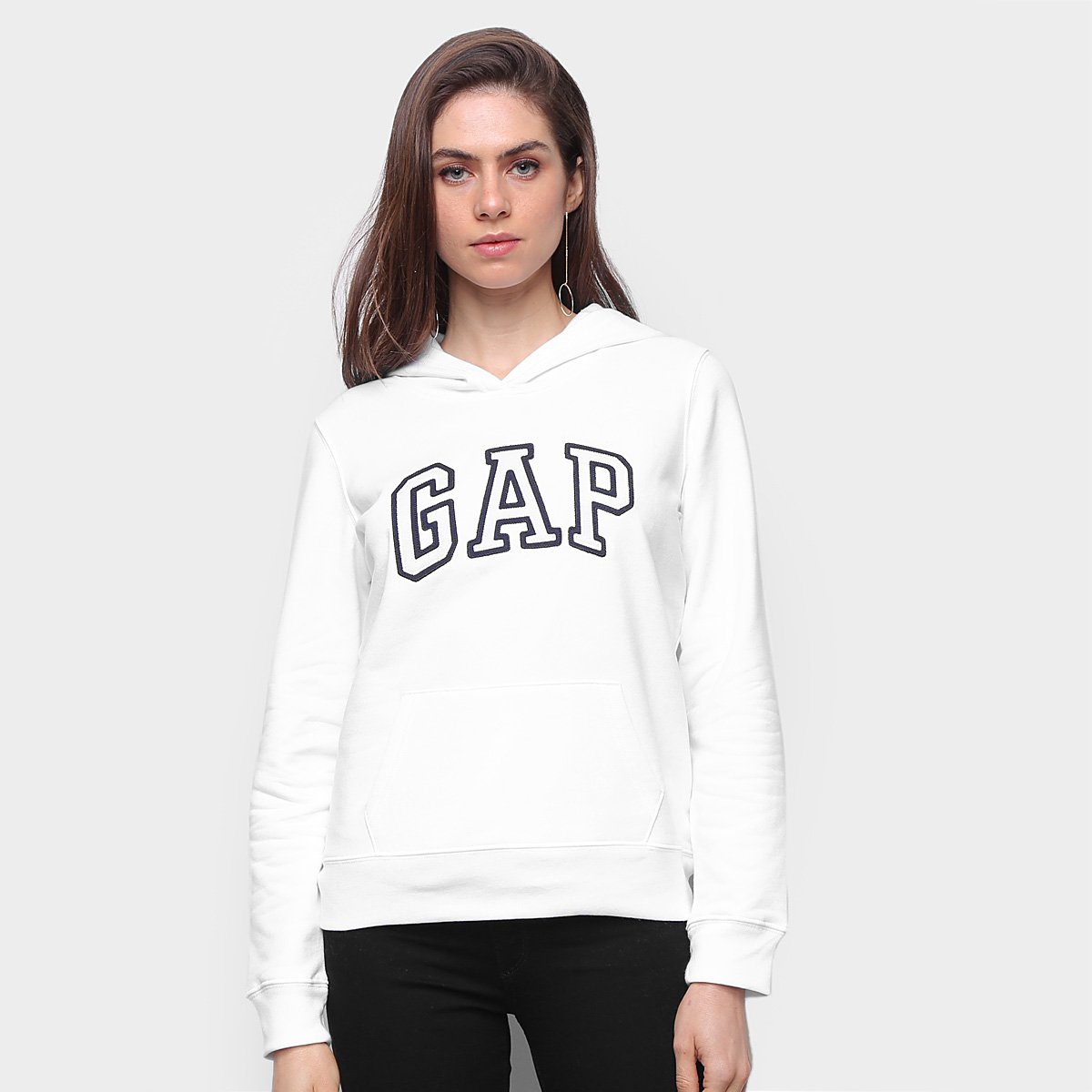 moletom da gap branco