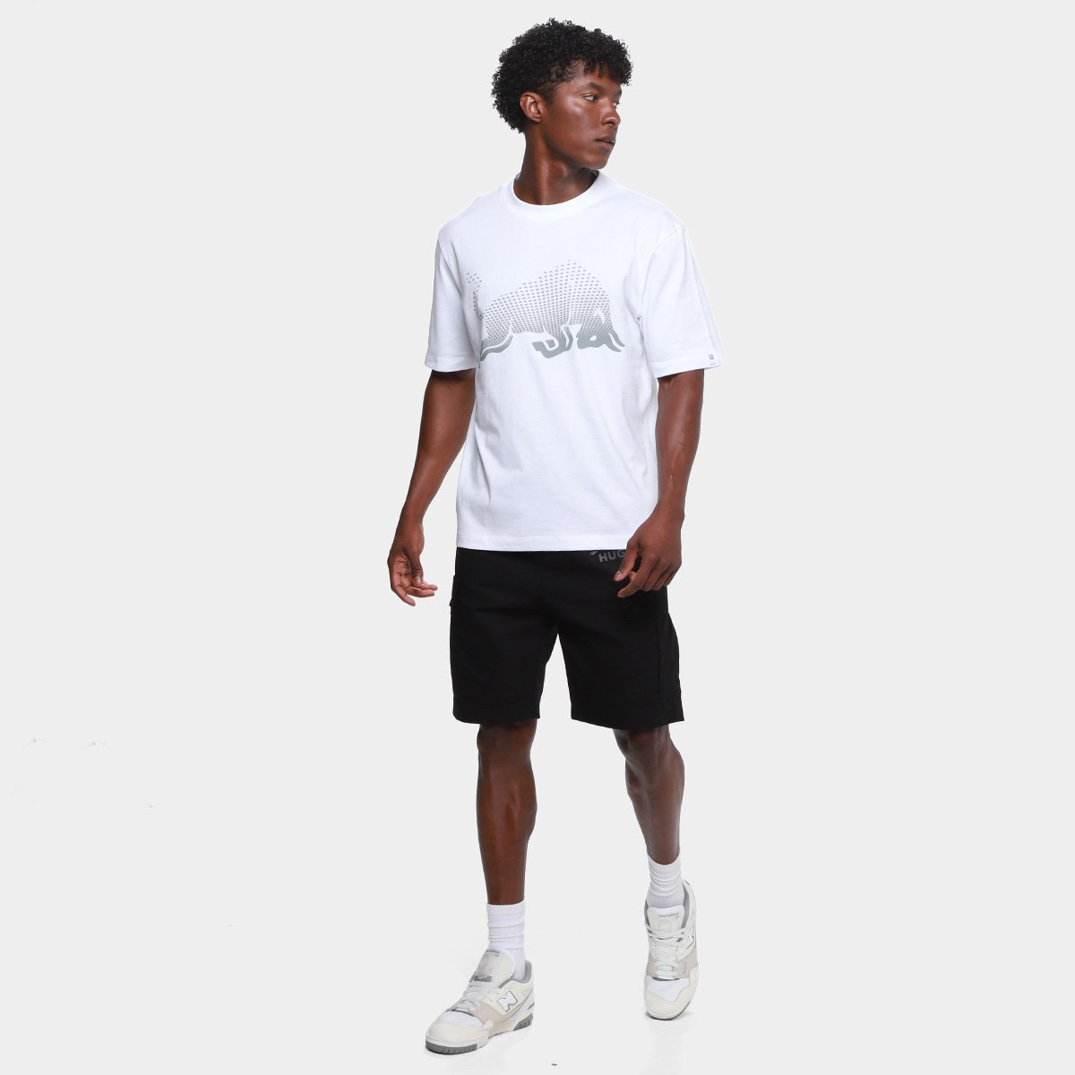 Camiseta Hugo Boss X Red Bull Dricard Masculina - Tam: P - 4