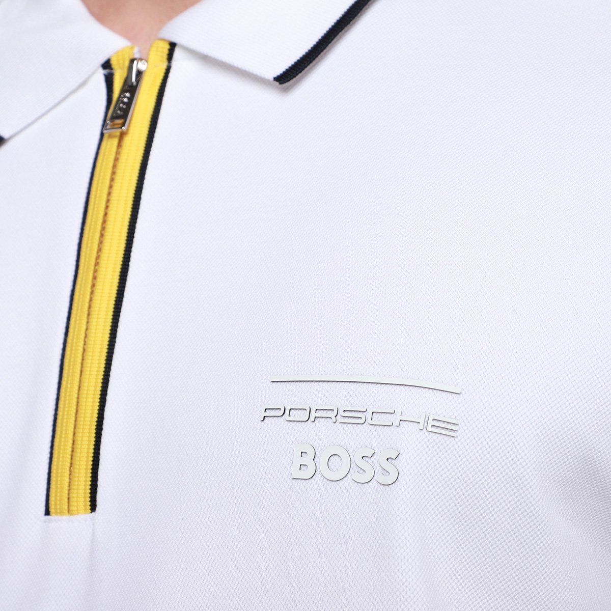 Camisa Polo Hugo Boss  Porsche Casual Masculina - Tam: P - 4