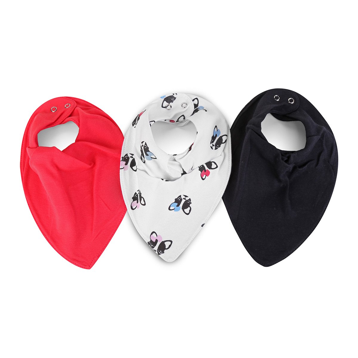 Kit Babador Infantil Candy Kids Estampado 3 Peças