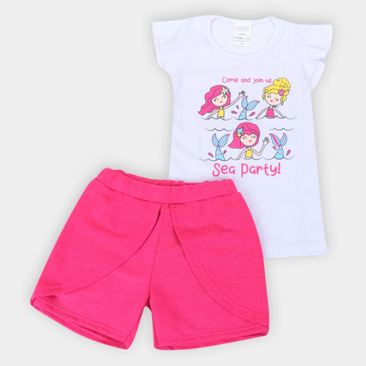 Conjunto Infantil Candy Kids Estampado Feminino