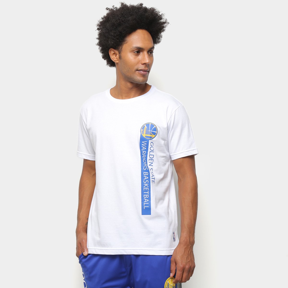 Camiseta NBA Golden State Warriors Flush Golwar Masculina