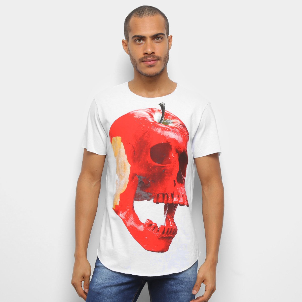 Camiseta Derek Ho Aplle Skull Masculina